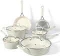 Martha Stewart Heathland Premium Nonstick PFA Free Ceramic Interior 10-Piece by MarthaStewart