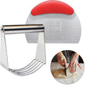 Pastry Cutter Dough Scraper Dough Cutter Scraper Tool Kitchen Pastry Blender by MSWGO
