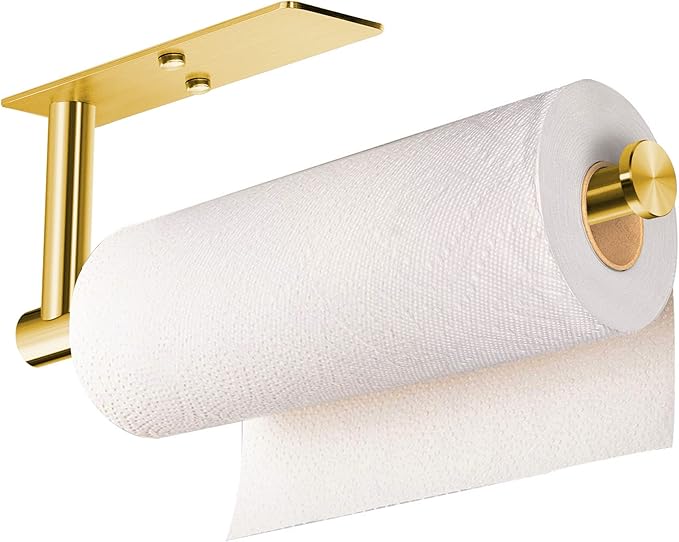 VAEHOLD Adhesive Paper Towel Holder Under Cabinet Mount by VAEHOLD