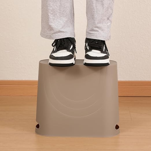 rejomiik Small Trash Can, Slim Garbage Can Plastic Waste Basket - Image 4