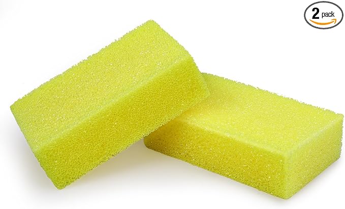 DECOHS 2 Pcs Bug Scrubber Sponge- Reusable Car Bug & Tar Remover Sponge- Car by DECOHS