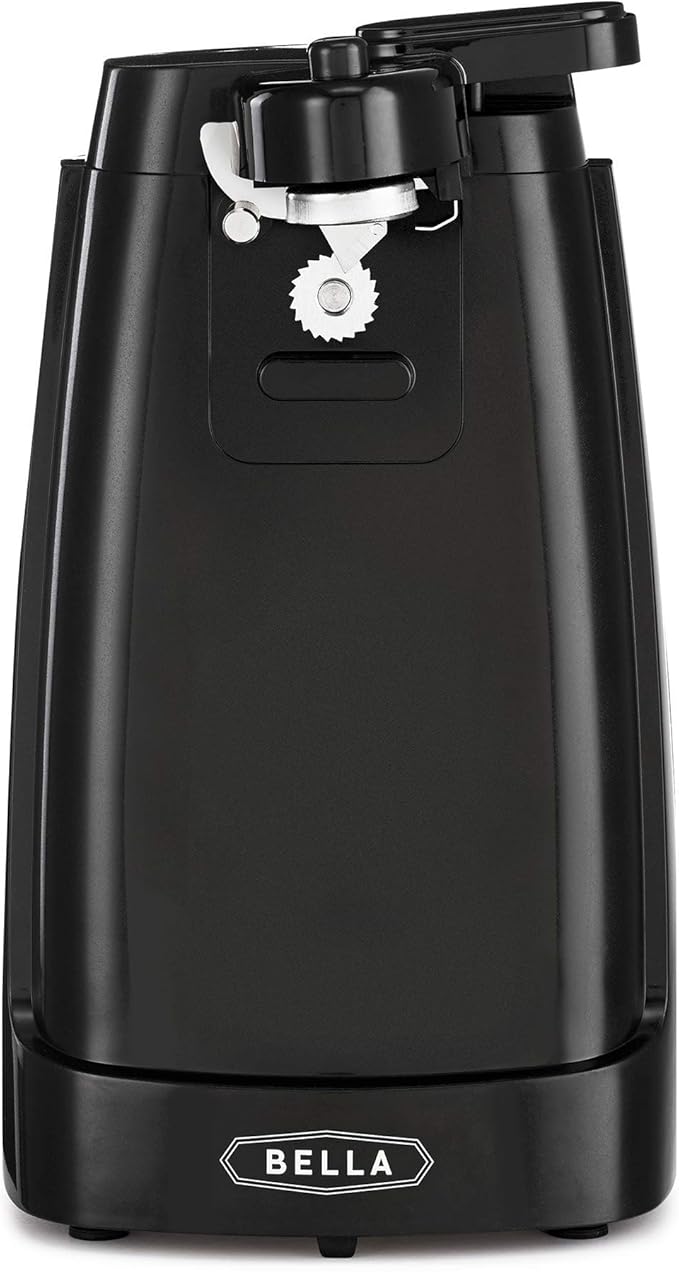 bella Electric Can Opener and Knife Sharpener, Removable Cutting Lever by bella