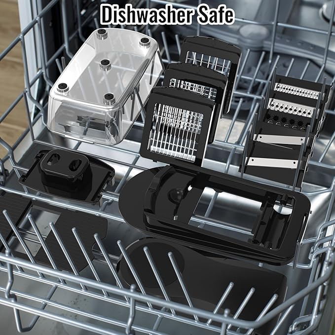 12 Blade All-in-1 Vegetable Chopper Mandoline Slicer - Image 9