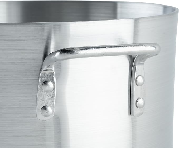 Winco Heavy-Duty Aluminum Stock Pot, 24 Quart - Image 3