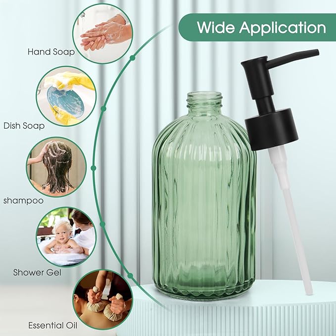 Topsky Glass Soap Dispenser - Image 7