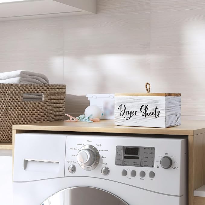 Dryer Sheet Holder, Laundry Room Organization and Storage - Image 5