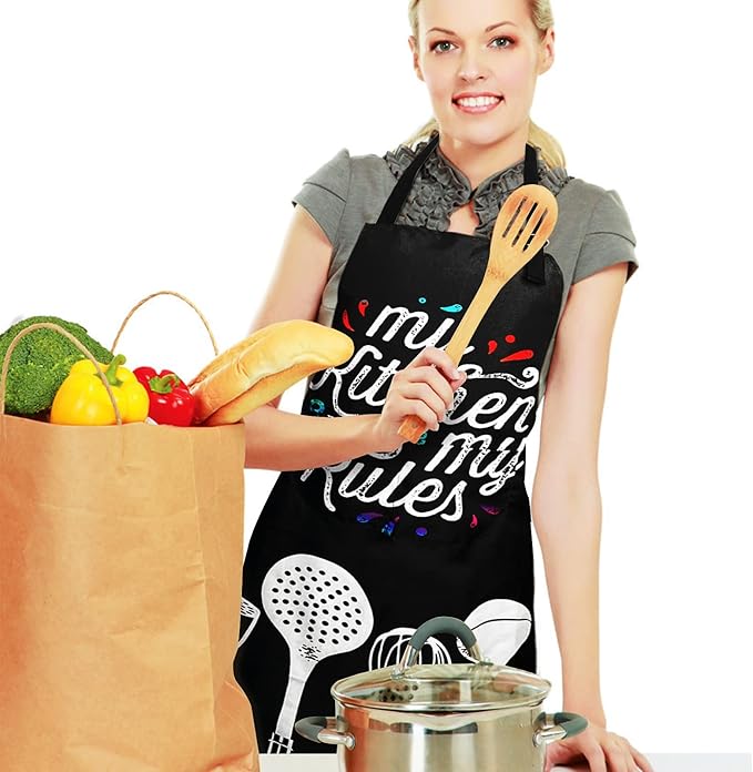 Adjustable Waterproof Apron Bib Apron - Image 2
