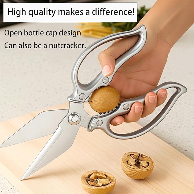 Kitchen Shears Heavy Duty Kitchen Scissors Stainless Steel Sharp Cooking Shears - Image 6
