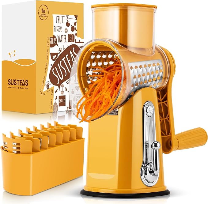 SUSTEAS Rotary Cheese Grater by SUSTEAS