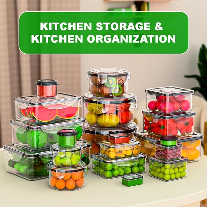 54 Pcs Food Storage Containers - Image 5
