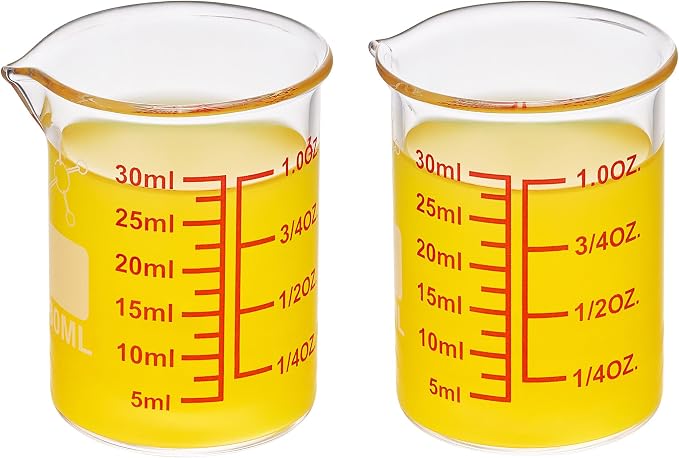 High Borosilicate Glass Measuring Cup-V-Shaped Spout，Glass Measuring Beaker - Image 7
