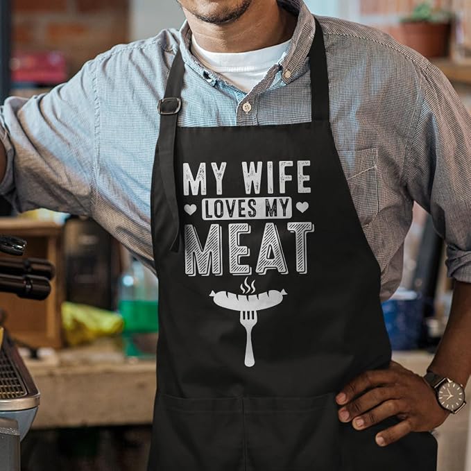 SANDJEST Funny Mens Aprons - Image 5