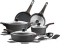 SENSARTE Pots and Pans Set Non stick, Non toxic Healthy Induction Cookware Sets by SENSARTE