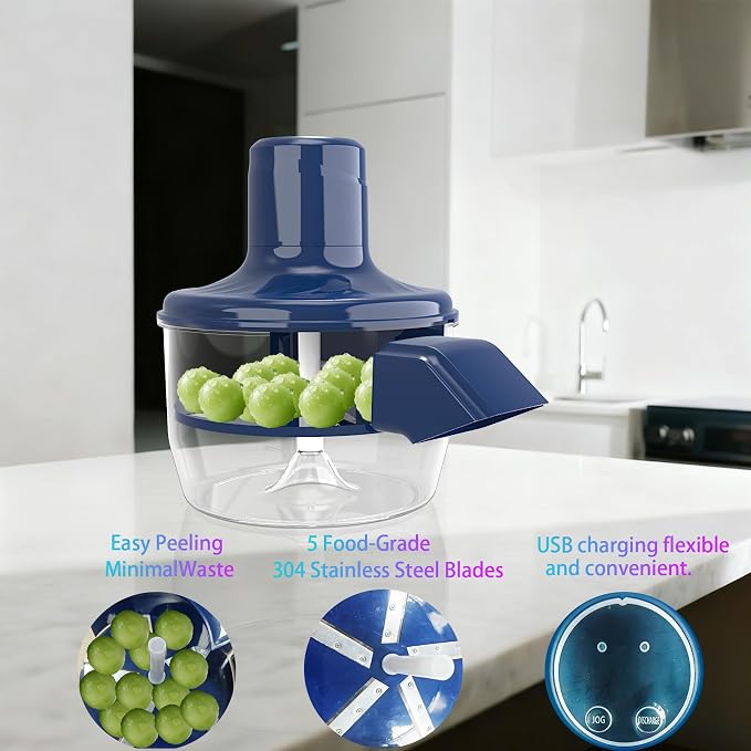 Automatic Grape Peeler Machine, Electric Peeling Machine - Image 3