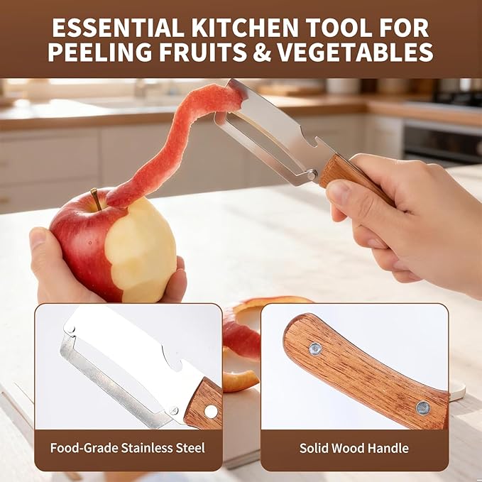 3 Pack 2 in 1 Multi-Functional Vegetable Peeler - Image 3