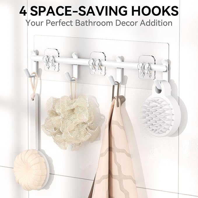 YASONIC Shower Caddy, 6 Pack Large Capacity shower organizer - Image 4