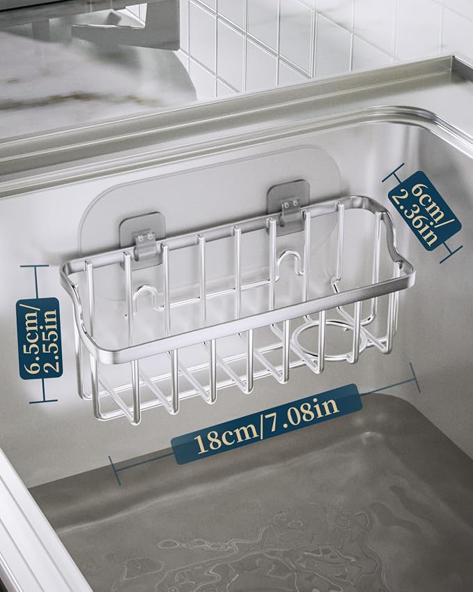 Consumest Sponge Holder Sink Caddy - Image 6