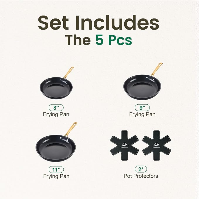 Chef Power Ceramic Frying Pan - Image 2