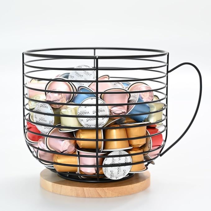 Large Capacity Coffee Pod K Cup Holders by BYTEAIDREX
