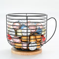Large Capacity Coffee Pod K Cup Holders by BYTEAIDREX