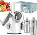 Ourokhome Rotary Cheese Grater Hand Crank, Kitchen Shredder Speed Mandolin by Ourokhome