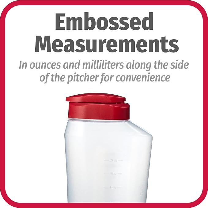 GoodCook 1 Quart Bottle – BPA Free Mixing Pitcher - Image 7