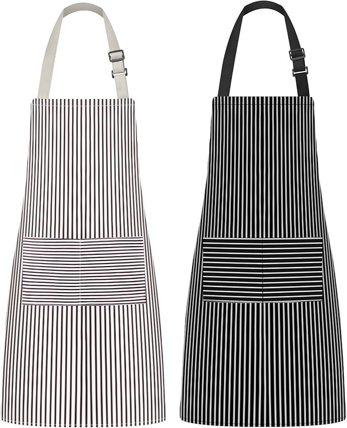 Syntus Apron for Men Women, Adjustable Cooking Kitchen Chef Aprons by Syntus