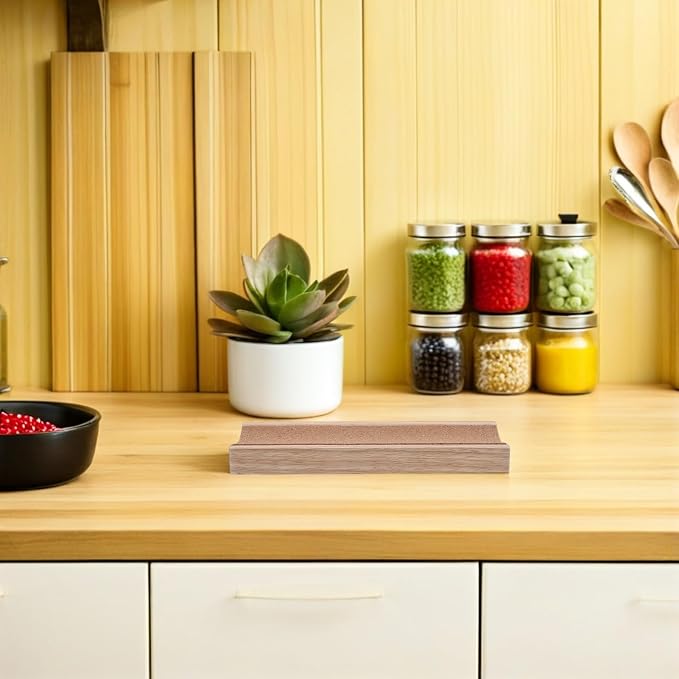 Garneck Wood Rolling Pin Holder Compact Storage Organizer - Image 8