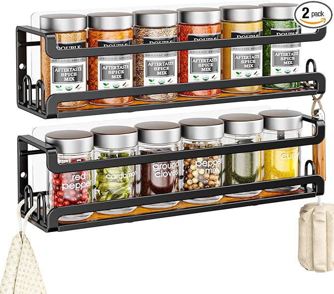 Doakhirmit Wall Mounted Spice Rack by Unknown