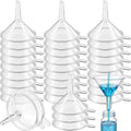 Hoolerry 200 Pcs Small Funnel for Filling Small Bottles Clear Plastic Mini by Hoolerry