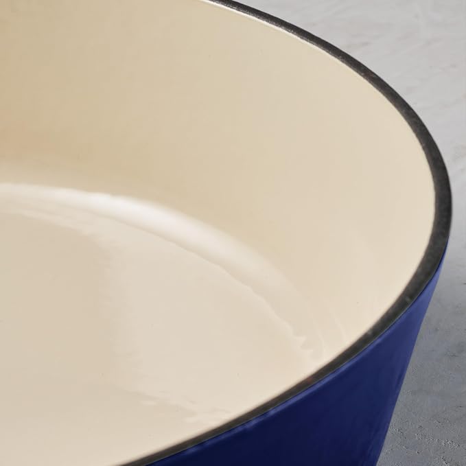 Tramontina Bestow Enameled Cast Iron Oval Dutch Oven Pot - Image 7