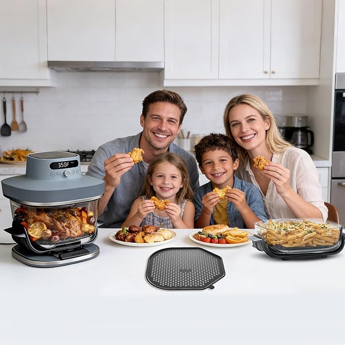 2 Pcs Air Fryer Splatter Screen - Image 8