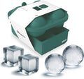 Ball Ice Cube Tray and Big Ice Cube Molds by glacio
