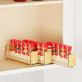 SpaceAid Bamboo Pull Out Spice Rack Organizer by SpaceAid