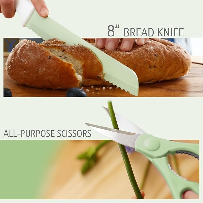 hecef 15 Pieces Kitchen Knife Set - Image 6