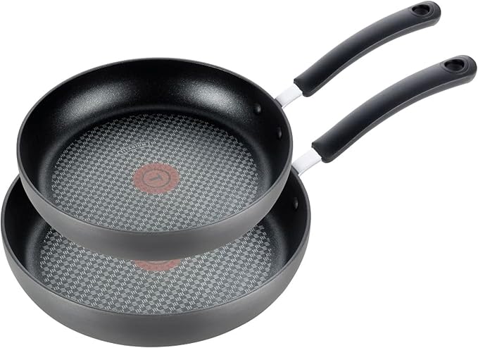 T-fal Ultimate Hard Anodized Nonstick Fry Pan Set 2 Piece, 12 Inch, Oven by T-falbrand
