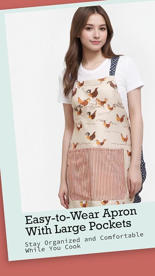 Lovely Flower Pattern Retro Aprons - Image 5