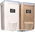 WHITE FEATHER SUPPLIES 2 PC Large Food Storage Containers by WhiteFeather