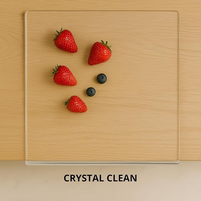 Acrylic Cutting Board with Counter Lip, Non-Slip Cutting Board - Image 8
