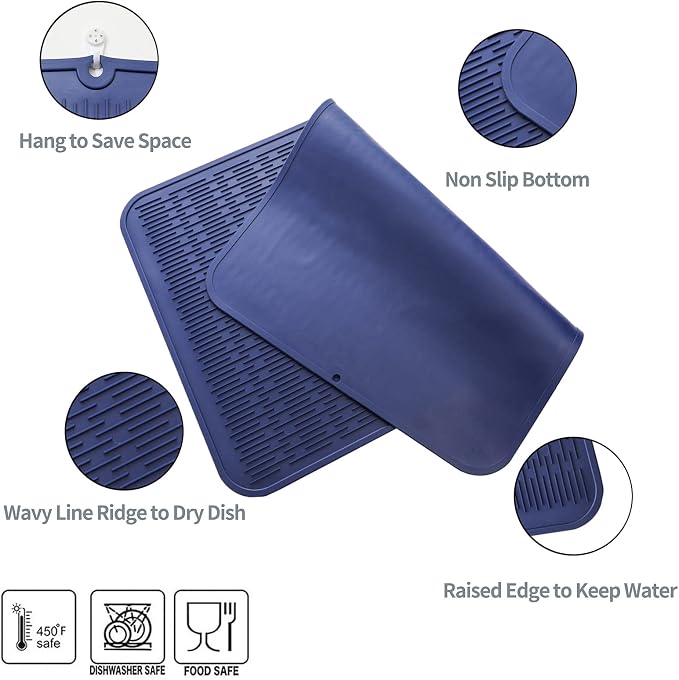 MicoYang Silicone Dish Drying Mat - Image 4