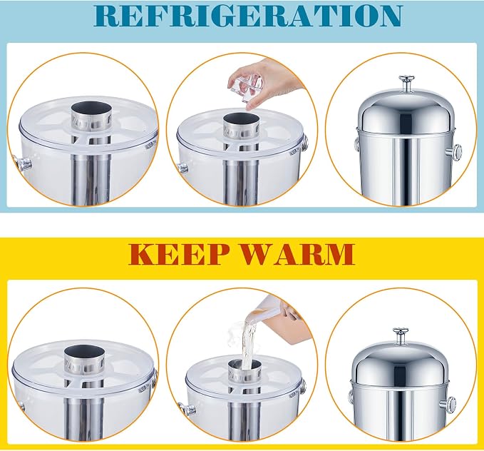 Gisafai 2 Pcs 2 Gallon Drink Dispensers - Image 5