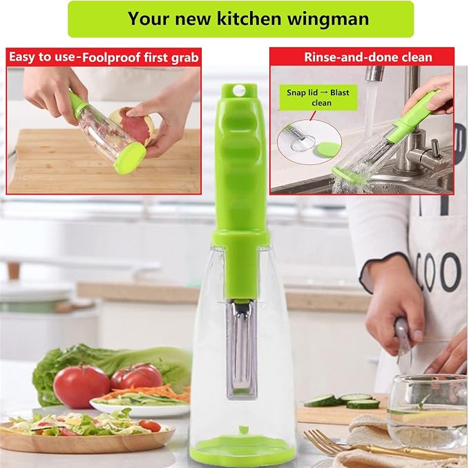 Vegetable peelers for kitchen, Potato Peeler, Fruit Carrot Veggie Peelers - Image 3