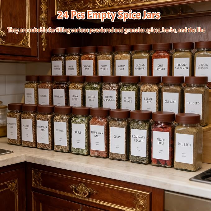 Spice Jars with Labels - Image 3