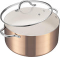 BEZIA Large 12 Quart Nonstick Cooking Pot by BEZIA