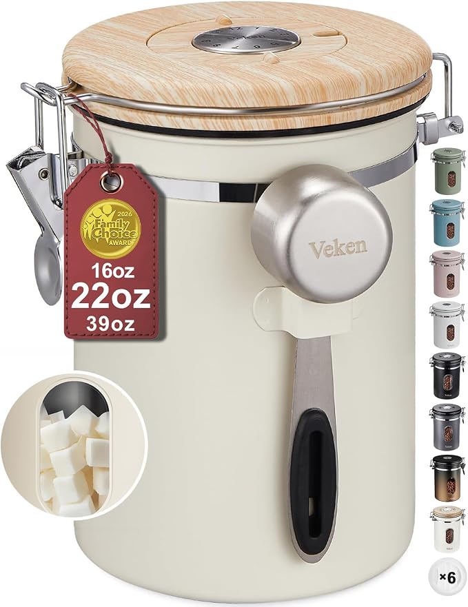 Veken Coffee Sugar Canister by Veken