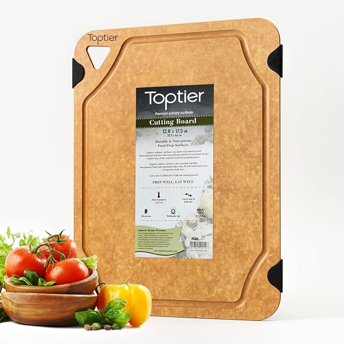 Cutting Board, Toptier Wood Fiber Cutting Board by toptier