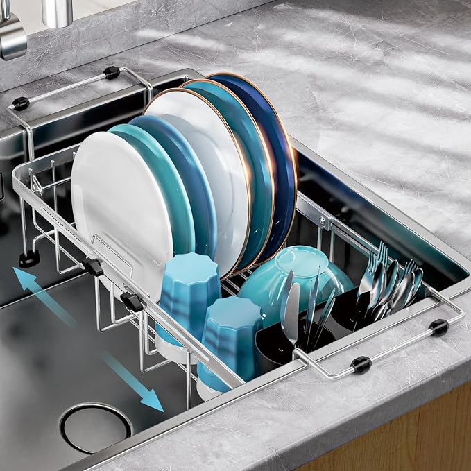 GSlife Small Over the Sink Dish Drying Rack by GSlife