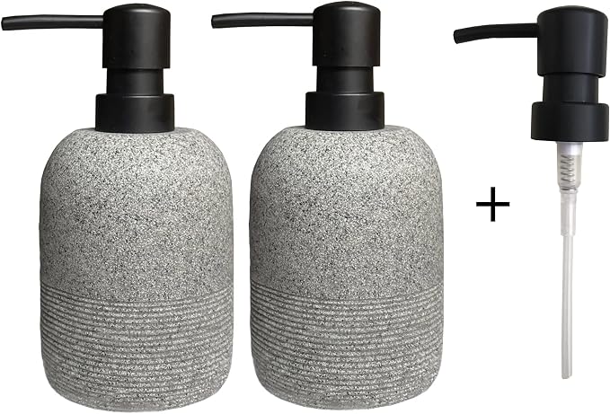GalDal 2pcs/Set Grey Soap Lotion Dispenser - Image 7