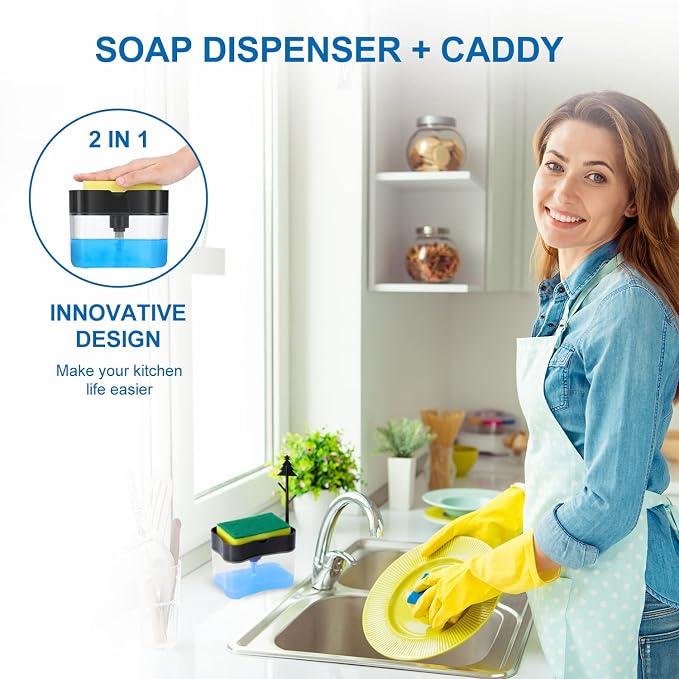 New 2026 Version Premium Quality Dish Soap Dispenser - Image 4