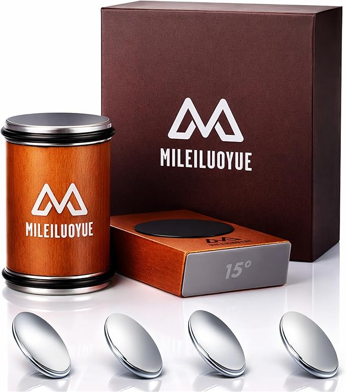Knife Sharpener Tool Rolling Knife Sharpener Kit, Ceramic Disc Sharpeners Are by MILEILUOYUE
